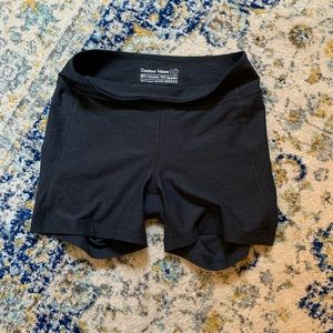 Outdoor Voices warmup shorts